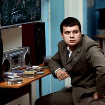 На съемках фильма "Совсем чужие"
