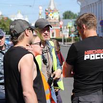 На съемках фильма "Чужая стая"
         (© фото: предоставлено телеканалом НТВ)