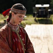 Светлана Иванова на съемках сериала "Собор" (© фото: предоставлено Первым каналом)