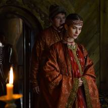 Светлана Иванова на съемках сериала "Собор" (© фото: предоставлено Первым каналом)