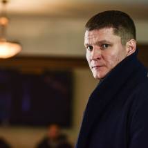 Сергей Жарков на съемках сериала "Первый отдел" (© фото: предоставлено телеканалом НТВ)