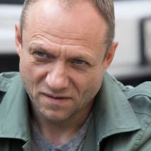 Эдуард Флеров на съемках сериала "Адмиралы района"