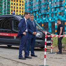 На съемках фильма "Адмиралы района"