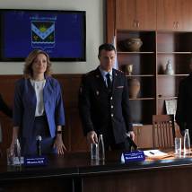 Константин Стрельников на съемках сериала "Канцелярская крыса. Большой передел"