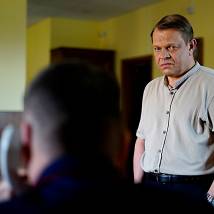 На съемках фильма "Дельфин"