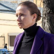 Мария Миронова на съемках сериала "Преступление. Второй сезон" (© фото: предоставлено телеканалом "Россия 1")