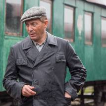Александр Бухаров на съемках сериала "Молчание" (© фото: предоставлено Первым каналом)