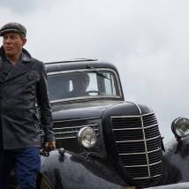 Александр Бухаров на съемках сериала "Молчание" (© фото: предоставлено Первым каналом)