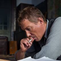 Александр Бухаров на съемках сериала "Молчание" (© фото: предоставлено Первым каналом)