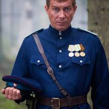 Александр Бухаров на съемках сериала "Молчание" (© фото: предоставлено Первым каналом)