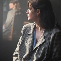 Мария Андреева на съемках сериала "Молчание" (© фото: предоставлено Первым каналом)