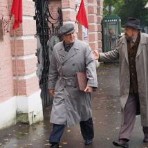Сергей (Леонид) Попов, Сергей Пускепалис на съемках сериала "Шифр. Второй сезон" (© фото: предоставлено Первым каналом)