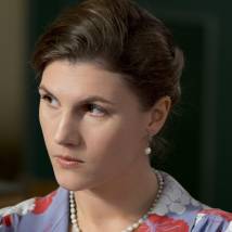 Марьяна Спивак на съемках сериала "Шифр. Второй сезон" (© фото: предоставлено Первым каналом)