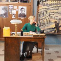 Екатерина Вилкова на съемках сериала "Шифр. Второй сезон" (© фото: предоставлено Первым каналом)