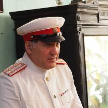 Сергей Пускепалис на съемках сериала "Шифр. Второй сезон" (© фото: предоставлено Первым каналом)