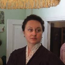 Наталья Суркова на съемках сериала "Шифр. Второй сезон" (© фото: предоставлено Первым каналом)