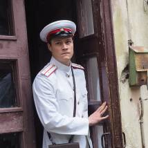 Олег Гаас на съемках сериала "Шифр. Второй сезон" (© фото: предоставлено Первым каналом)