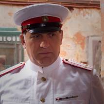 Сергей Пускепалис на съемках сериала "Шифр. Второй сезон" (© фото: предоставлено Первым каналом)