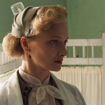 Екатерина Вилкова на съемках сериала "Шифр. Второй сезон" (© фото: предоставлено Первым каналом)