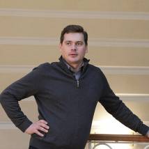 Александр Пашков на съемках фильма "Женщина наводит порядок"