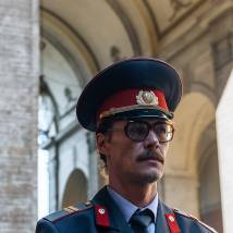 Артем Быстров на съемках сериала "Охота на певицу" (© фото: предоставлено телеканалом НТВ)