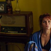 Анна Воркуева на съемках сериала "Охота на певицу" (© фото: предоставлено телеканалом НТВ)