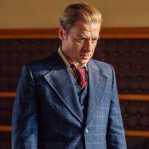 Алексей Барабаш на съемках сериала "Охота на певицу" (© фото: предоставлено телеканалом НТВ)