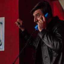 Александр Устюгов на съемках сериала "Охота на певицу" (© фото: предоставлено телеканалом НТВ)