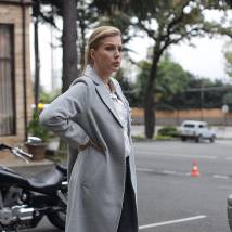 Карина Андоленко на съемках сериала "Спасская" (© фото: предоставлено телеканалом "Россия 1")