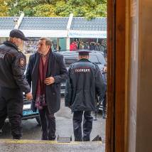 Андрей Полищук на съемках сериала "Реализация 2" (© фото: предоставлено телеканалом НТВ)