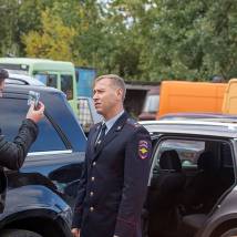 Михаил Тарабукин на съемках сериала "Реализация 2" (© фото: предоставлено телеканалом НТВ)