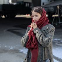 Любовь Аксенова на съемках фильма "Нюрнберг" (© фото: предоставлено телеканалом НТВ)