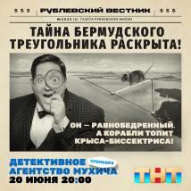 Постер фильма "Детективное агентство Мухича"