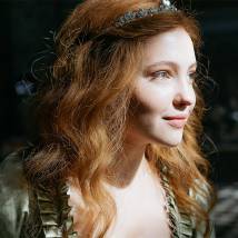Юлия Хлынина на съемках сериала "Елизавета" (© фото: предоставлено телеканалом "Россия 1")