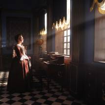 Агриппина Стеклова на съемках сериала "Елизавета" (© фото: предоставлено телеканалом "Россия 1")