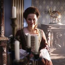 Агриппина Стеклова на съемках сериала "Елизавета" (© фото: предоставлено телеканалом "Россия 1")
