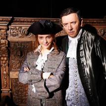Алексей Агранович, Юлия Хлынина на съемках сериала "Елизавета" (© фото: предоставлено телеканалом "Россия 1")