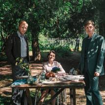 Евгений Антропов на съемках сериала "Алекс Лютый. Дело Шульца" (© фото: предоставлено телеканалом НТВ)