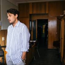 Шамиль Хаматов на съемках фильма "Обоюдное согласие" (© фото: предоставлено онлайн-кинотеатром KION)