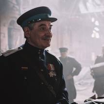 Александр Панкратов-Черный на съемках сериала "По законам военного времени 5" (© фото: предоставлено Первым каналом)