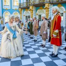 На съемках фильма "Великая. Золотой век"
         (© фото: предоставлено Первым каналом)