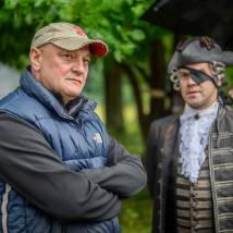 Сергей Гинзбург на съемках сериала "Великая. Золотой век" (© фото: предоставлено Первым каналом)