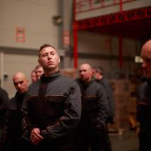 Михаил Тарабукин на съемках сериала "Сергий против нечисти. Яга" (© фото: предоставлено ОТТ-платформой Kion)