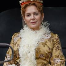 Мария Порошина на съемках сериала "Княжна милосердия" (© фото: предоставлено телеканалом "Россия 1")