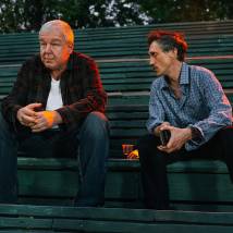 Александр Робак, Игорь Хрипунов на съемках сериала "Мистер Ноготь" (© фото: предоставлено телеканалом СТС)