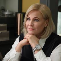 Мария Куликова на съемках сериала "Склифосовский 12" (© фото: предоставлено телеканалом "Россия 1")
