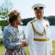 Сергей Маковецкий, Александр Робак на съемках фильма "Горыныч" (© фото: предоставлено компанией "Вольга")