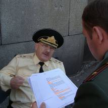 Николай Чиндяйкин на съемках фильма "Викинг"