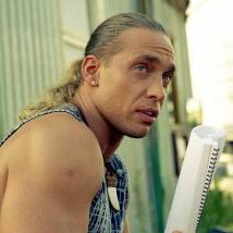 Сергей Глушко на съемках сериала "Клоунов не убивают"