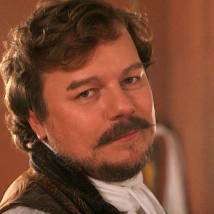 Сергей Виноградов на съемках сериала "Адъютанты любви"